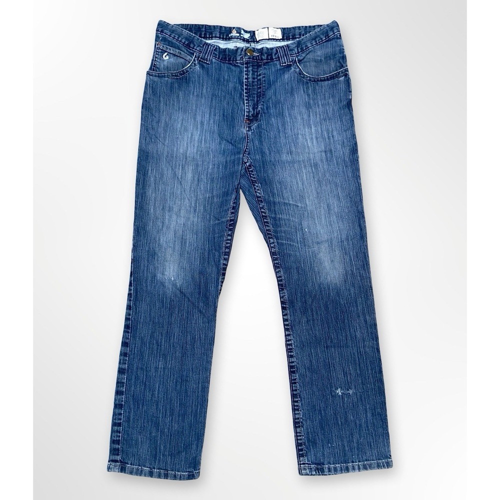 LAPCO FR Flame Resistant Jeans 38x32 Blue Workwear Denim CAT 2